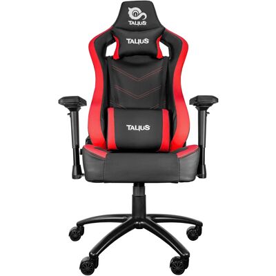 Silla gaming TALIUS Vulture - Reposabrazos 4D ajustables - Negro Rojo Silla gaming TALIUS Vulture - Reposabrazos 4D ajustables - Negro Rojo