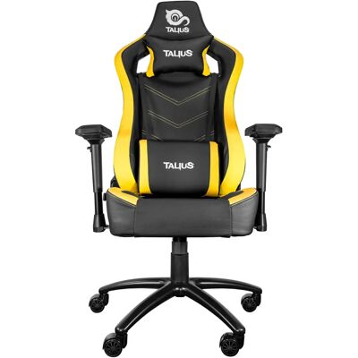 Silla Gaming Talius Vulture - Reposabrazos 4D Ajustables - Negro Amarillo Silla Gaming Talius Vulture - Reposabrazos 4D Ajustables - Negro Amarillo