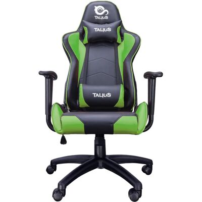 Silla Gaming TALIUS Gecko V2 - Ajustable, Negro y Verde Silla Gaming TALIUS Gecko V2 - Ajustable, Negro y Verde