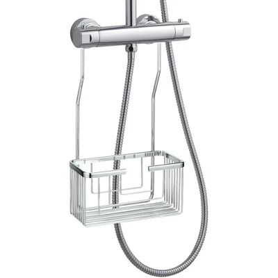 KIBATH Portagel Cesto de Chuveiro e Banheira - Acabamento Cromado KIBATH Portagel Cesto de Chuveiro e Banheira - Acabamento Cromado