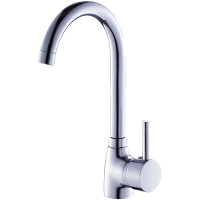 Kibath - Grifo de Cocina con Caño Alto - Acabado Cromo Kibath - Grifo de Cocina con Caño Alto - Acabado Cromo