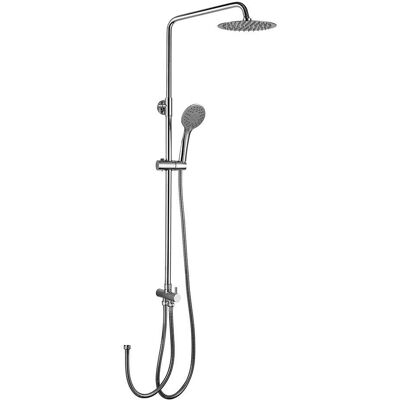 Columna de Ducha Redonda Extensible - 100-150 cm - Cromo Columna de Ducha Redonda Extensible - 100-150 cm - Cromo