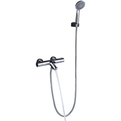 Kibath Bravo Thermostatic Bathtub Mixer - Chrome Finish Kibath Bravo Thermostatic Bathtub Mixer - Chrome Finish
