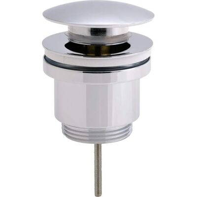 Válvula clic clac universal - Latão, Cromo - Acessórios de casa de banho Válvula clic clac universal - Latão, Cromo - Acessórios de casa de banho