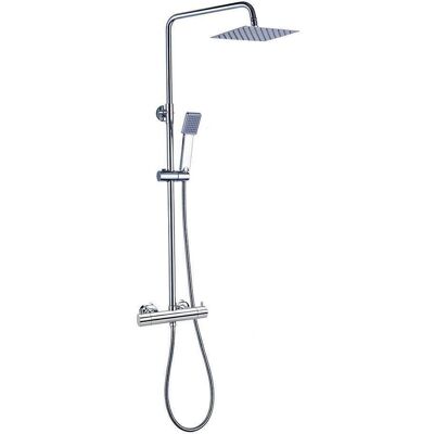 KIBATH Columna de Ducha Cuadrada - 80-120cm - Ducha KIBATH Columna de Ducha Cuadrada - 80-120cm - Ducha