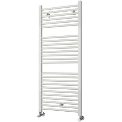 Kibath Scaldasalviette - 1200x500mm, Bianco, Acciaio - Bagno Kibath Scaldasalviette - 1200x500mm, Bianco, Acciaio - Bagno