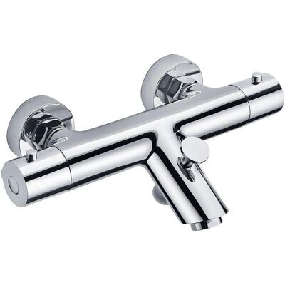 KIBATH Modelo Bon Grifo Termostático para Bañera - Acabado en Cromo KIBATH Modelo Bon Grifo Termostático para Bañera - Acabado en Cromo