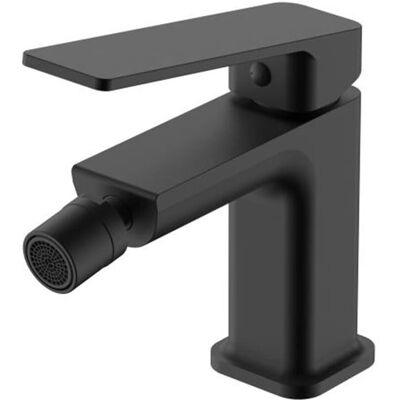 Kibath - Rubinetto Bidet Nero - Design quadrato moderno Kibath - Rubinetto Bidet Nero - Design quadrato moderno