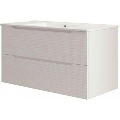 Mueble de baño Boreal 80x45cm - Blanco mate Mueble de baño Boreal 80x45cm - Blanco mate