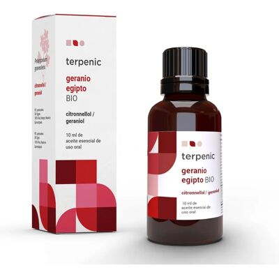 Terpenic Bio Geranienöl 10ml - Ätherisches Öl Terpenic Bio Geranienöl 10ml - Ätherisches Öl