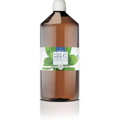 Agua de Menta Piperita Terpenic - Orgánico, 250ml, Aroma Fresco Agua de Menta Piperita Terpenic - Orgánico, 250ml, Aroma Fresco
