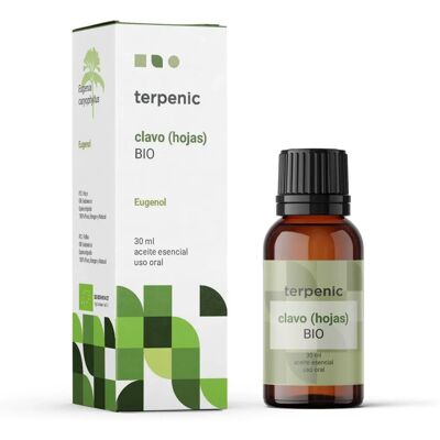 Terpenic Clove Leaves Organic Essential Oil - 30ml Terpenic Clove Leaves Organic Essential Oil - 30ml