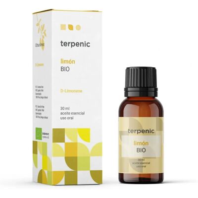 Terpenic Bio Zitronenöl - Immunstärkend, Beruhigend, 30ml Terpenic Bio Zitronenöl - Immunstärkend, Beruhigend, 30ml