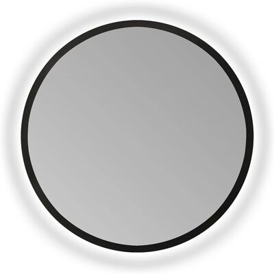 BATHSTAGE Espejo LED Redondo B-953 - Negro, 80cm, IP44 BATHSTAGE Espejo LED Redondo B-953 - Negro, 80cm, IP44