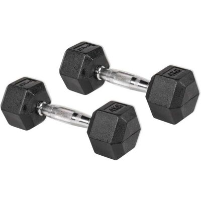 Olive Manubri Hexagonal 4kg - Dumbbells Olive Manubri Hexagonal 4kg - Dumbbells