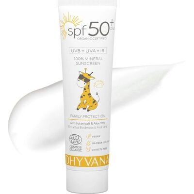 Protector Solar SPF50 para Bebés y Niños - Amplo Espectro UV Protector Solar SPF50 para Bebés y Niños - Amplo Espectro UV