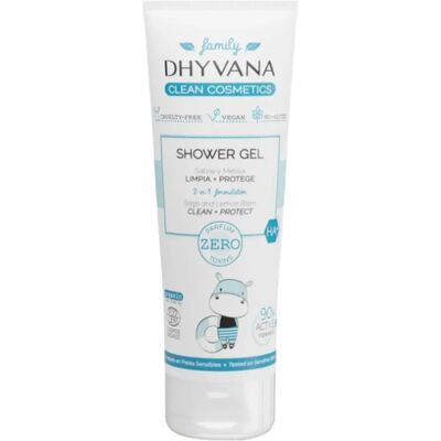 Dhyvana Sage Lemon Balm Family Shower Gel - Body Care Product Dhyvana Sage Lemon Balm Family Shower Gel - Body Care Product