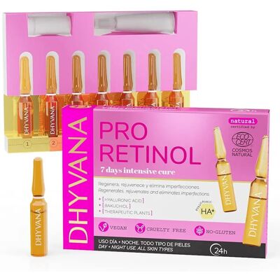 Dhyvana Pro Retinol Gesichtsbehandlung - 7 Ampullen Dhyvana Pro Retinol Gesichtsbehandlung - 7 Ampullen