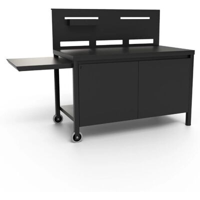 Module de Cuisine Extérieure Forge Adour avec Rangement et Surface de Travail - Publicité Module de Cuisine Extérieure Forge Adour avec Rangement et Surface de Travail - Publicité