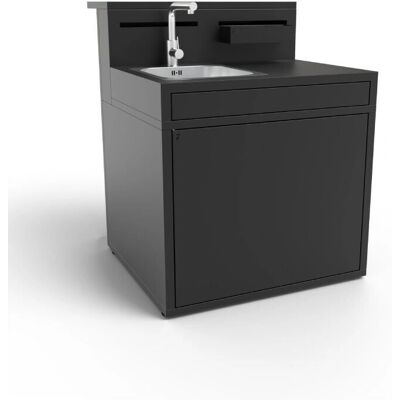 Support de cuisine extérieur Forge Adour avec évier et bar Support de cuisine extérieur Forge Adour avec évier et bar