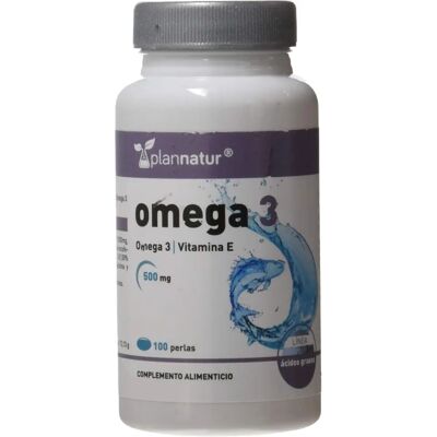 Plannatur Omega 3 100 softgels of 500mg - Dietary Supplement Plannatur Omega 3 100 softgels of 500mg - Dietary Supplement