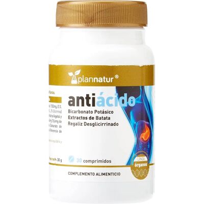 PLANNATUR Antiácido 30 Comprimidos - Antiácido PLANNATUR Antiácido 30 Comprimidos - Antiácido