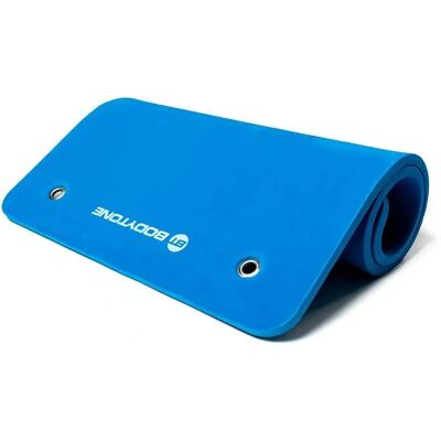 Tapis de Fitness BODYTONE Bleu - Yoga, Pilates - 120x60cm - Publicité Tapis de Fitness BODYTONE Bleu - Yoga, Pilates - 120x60cm - Publicité