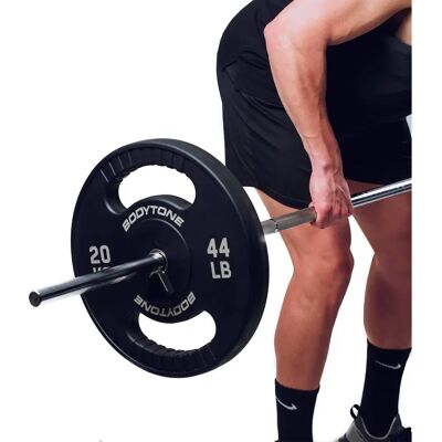Plato de tope BODYTONE de goma sólida - 5kg - Bumper Plate Plato de tope BODYTONE de goma sólida - 5kg - Bumper Plate