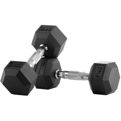 Bodytone 5kg Hexagon Dumbbells - Durable Fitness Equipment Bodytone 5kg Hexagon Dumbbells - Durable Fitness Equipment