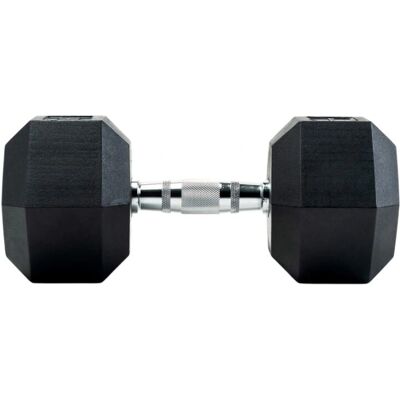 Mancuernas Hexagonales de Goma Bodytone 25kg - Fuerza y Funcional Mancuernas Hexagonales de Goma Bodytone 25kg - Fuerza y Funcional