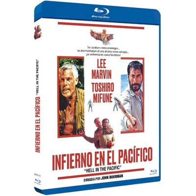 Lee Marvin Mifune Película bélica WWII - Hell in el Pacífico - Blu-ray Lee Marvin Mifune Película bélica WWII - Hell in el Pacífico - Blu-ray