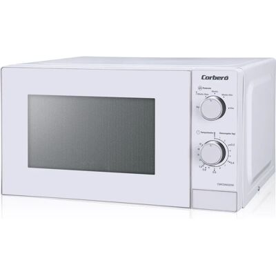 Micro-ondes Corberó CMICM4020W 20L 700W Blanc - Publicité Micro-ondes Corberó CMICM4020W 20L 700W Blanc - Publicité
