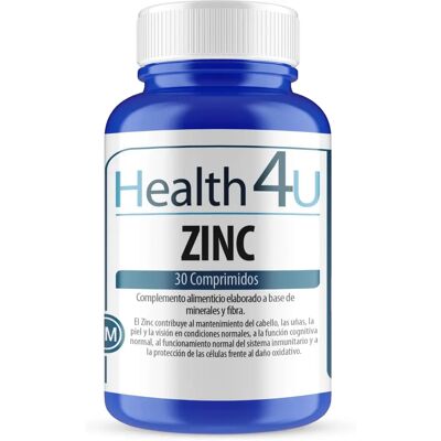 Health 4U Zinc 500 Mg - Suplemento Dietético - Apoya Inmunidad y Salud de la Piel Health 4U Zinc 500 Mg - Suplemento Dietético - Apoya Inmunidad y Salud de la Piel