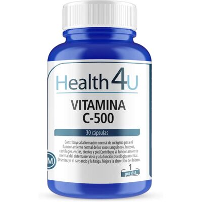Health 4U Vitamina C 500mg - Colágeno, Inmunidad, Desintoxicación Health 4U Vitamina C 500mg - Colágeno, Inmunidad, Desintoxicación