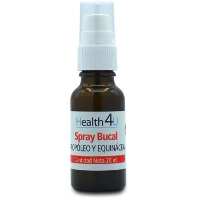 Spray bucal de própolis y equinácea Health 4U - 20 ml Spray bucal de própolis y equinácea Health 4U - 20 ml