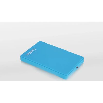 Carcasa para Disco Duro CoolBox SlimColor 2543 - Caja Externa, Azul, 2,5" Carcasa para Disco Duro CoolBox SlimColor 2543 - Caja Externa, Azul, 2,5"