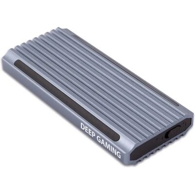 Custodia SSD Deep Gaming DG-MCM-NVME1 - Argento - USB 3.2 Custodia SSD Deep Gaming DG-MCM-NVME1 - Argento - USB 3.2