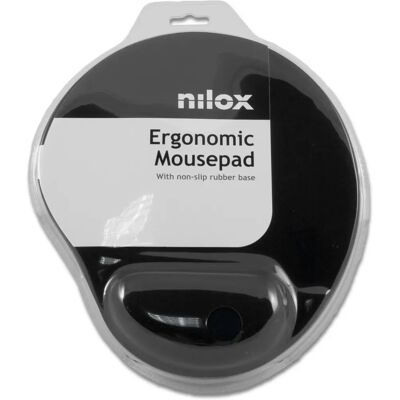 Nilox NXMPE01 Alfombrilla ergonómica para ratón - Ratón Nilox NXMPE01 Alfombrilla ergonómica para ratón - Ratón