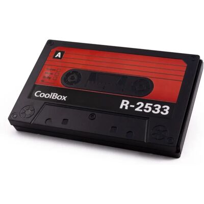 CoolBox R-2533 USB 3.2 HDD/SSD Gehäuse - Schwarz/Rot CoolBox R-2533 USB 3.2 HDD/SSD Gehäuse - Schwarz/Rot