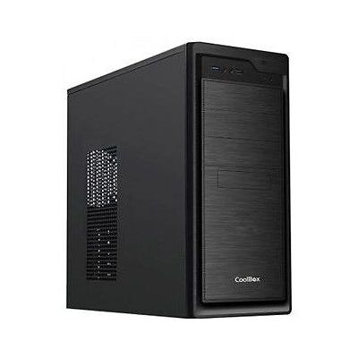 Obudowa komputerowa CoolBox COO-PCF800U3-0 Steel Mid-tower ATX - Czarna Obudowa komputerowa CoolBox COO-PCF800U3-0 Steel Mid-tower ATX - Czarna