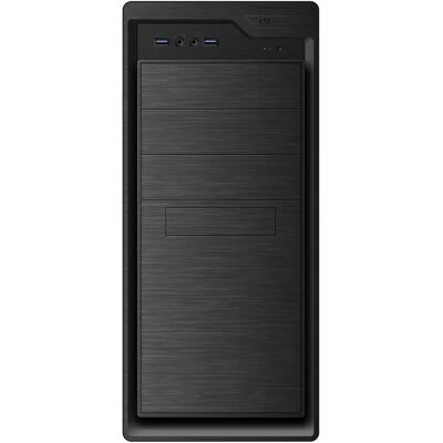 Gabinete de mesa CoolBox F800 em aço - ATX, 7 slots, 500W Gabinete de mesa CoolBox F800 em aço - ATX, 7 slots, 500W