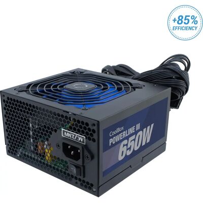 CoolBox Powerline III 650 Fonte de alimentação - Unidade de energia CoolBox Powerline III 650 Fonte de alimentação - Unidade de energia