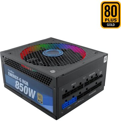 Deep Gaming RGB-850 Rainbow Fonte de Alimentação - Unidade de energia Deep Gaming RGB-850 Rainbow Fonte de Alimentação - Unidade de energia
