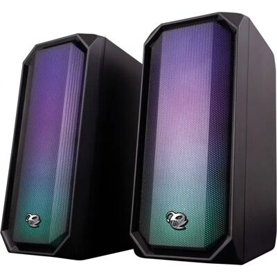 Haut-parleurs filaires et sans fil CoolBox R205 Noir - PC & Gaming - Publicité Haut-parleurs filaires et sans fil CoolBox R205 Noir - PC & Gaming - Publicité