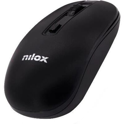 Mysz bezprzewodowa Nilox - 1000 DPI - Czarna Mysz bezprzewodowa Nilox - 1000 DPI - Czarna