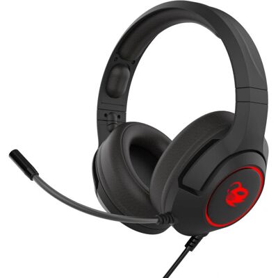 Auriculares gaming con cable CoolBox DG-AUR-02PRO - Negro Auriculares gaming con cable CoolBox DG-AUR-02PRO - Negro