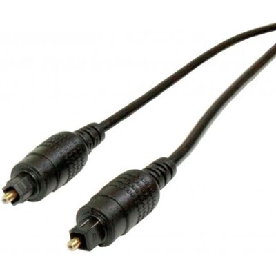DCU Modelo 307515 - Cabo de áudio 1,5 m TOSLINK Preto DCU Modelo 307515 - Cabo de áudio 1,5 m TOSLINK Preto