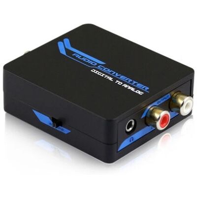 DCU Modell 30505052 Audiokabel - TOSLINK, RCA, Blau/Schwarz DCU Modell 30505052 Audiokabel - TOSLINK, RCA, Blau/Schwarz