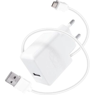 Carregador de Dispositivo Móvel DCU Advance Tecnologic 37250000 - Branco Carregador de Dispositivo Móvel DCU Advance Tecnologic 37250000 - Branco