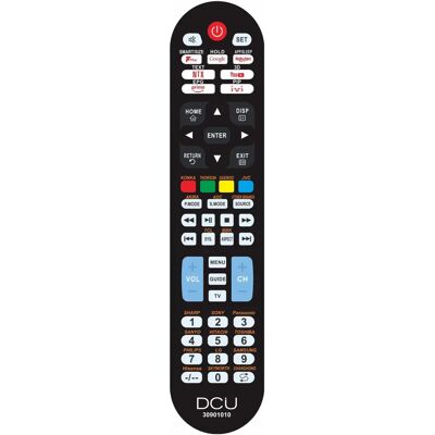 DCU Tecnologic Modèle 30901010 Télécommande Universelle - Publicité DCU Tecnologic Modèle 30901010 Télécommande Universelle - Publicité